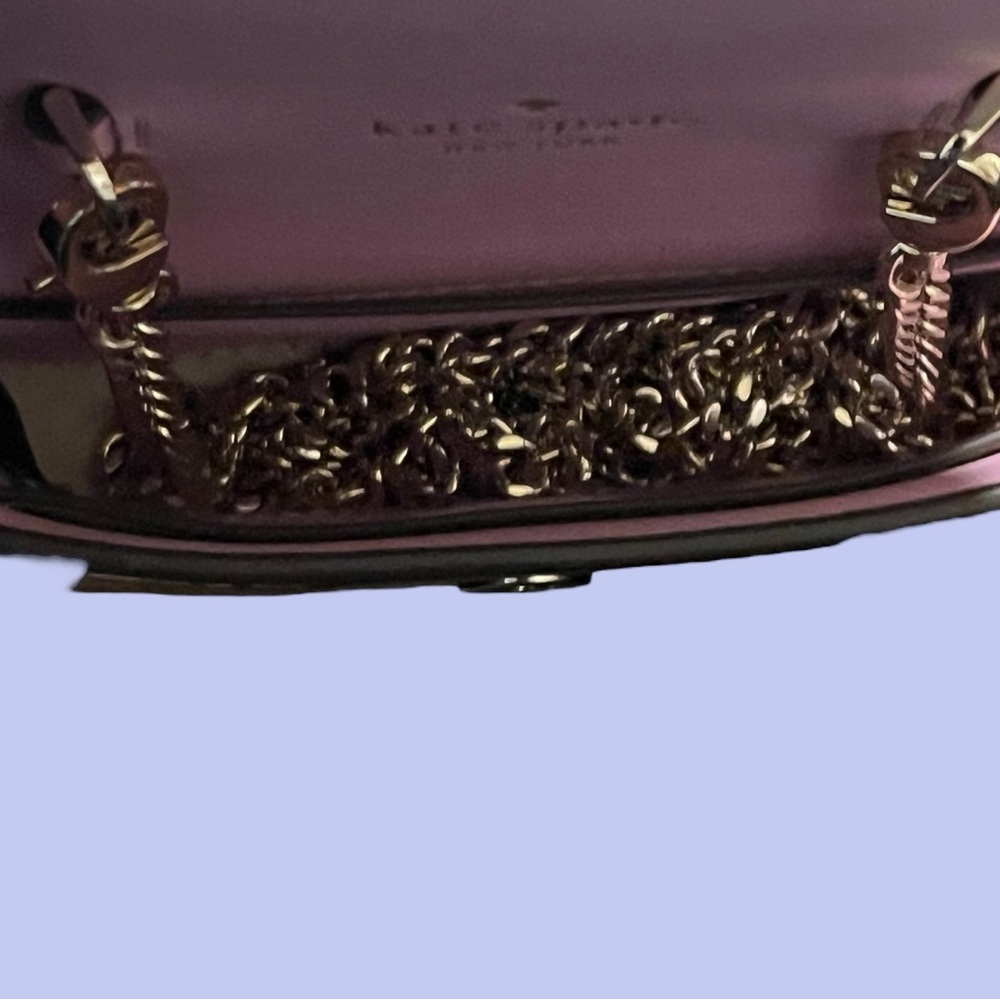 Kate Spade NWOT Kenzie Limited Edition Metallic Card Case Micro Crossbody - Picture 6 of 9